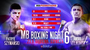 Boks. MB Boxing Night 6. Polsko-ukraińskie starcie młodości! Szymański przed poważnym testem