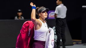 WTA Finals: koniec turnieju dla Bianki Andreescu. Sofia Kenin zastąpi Kanadyjkę