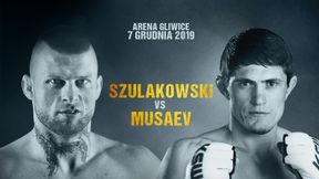 MMA. KSW 52. Szamil Musajew zmierzy się z Grzegorzem Szulakowskim