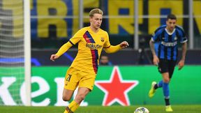 Liga Mistrzów. Wielkie rozczarowanie Frenkiego de Jonga