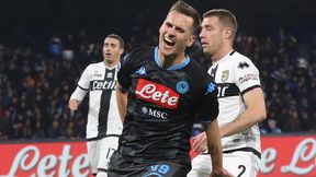 Serie A. Napoli - Parma: pechowy Zieliński i najlepszy Milik. Zobacz oceny dla Polaków