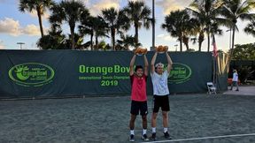 Tenis. Sukces Mikołaja Lorensa w USA. Polak wygrał Orange Bowl w deblu