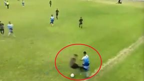 Brutalny faul i awantura w lidze argentyńskiej