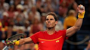 ATP Cup: Rafael Nadal przegrał w singlu, ale nie zawiódł w deblu. Hiszpania lepsza od Belgii