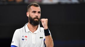 Tenis. ATP Auckland. Benoit Paire zagotował się podczas meczu z Hubertem Hurkaczem. "Zostały mi tylko dwie rakiety"