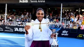 WTA Auckland: Serena Williams z pierwszym tytułem jako mama. Amerykanka i Karolina Woźniacka przegrały finał debla