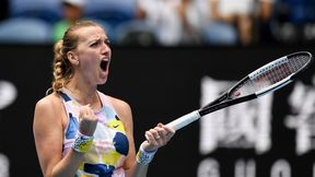 Tenis. Australian Open: Petra Kvitova skruszyła opór Marii Sakkari. Czwarty ćwierćfinał Czeszki w Melbourne