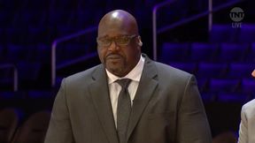 Shaquille O'Neal przemówił po śmierci Kobego Bryanta. Nie mógł powstrzymać łez