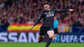 Liga Mistrzów. Atletico - Liverpool. Andrew Robertson: Sędziowie popełnili błąd