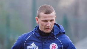 PKO Ekstraklasa. Arka - ŁKS: pechowiec Maciej Dąbrowski. Obrońca kopnął się w nos i go uszkodził