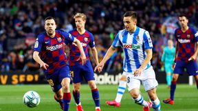 La Liga. Barcelona - Real Sociedad. Gwizdy na Camp Nou. Jordi Alba krytykuje kibiców: To brak szacunku