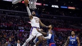 NBA. LeBron James "koronowany", trzecie derby wreszcie dla Lakers!