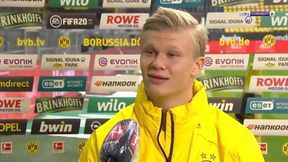 Bundesliga. Erling Haaland udzielił kuriozalnego wywiadu. Wypowiedział 10 słów