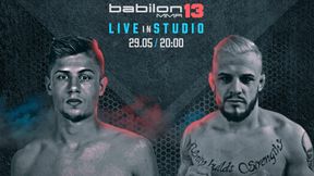 Babilon MMA 13. Piotr Kacprzak - Michał Folc. Jednogłośna decyzja w pierwszej walce