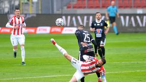 PKO Ekstraklasa: Cracovia - Jagiellonia. Krwawa kontuzja Bogdana Tiru. "Miał problem z nosem, może być złamany"