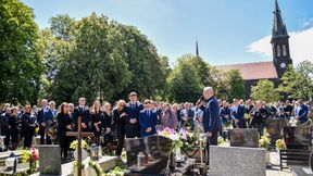 Pogrzeb Piotra Rockiego. Pożegnały go tłumy kibiców i byli koledzy