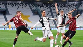 Puchar Włoch. Juventus - Milan. Szczęsny na ławce, Ronaldo z karnego w słupek. Gospodarze w finale