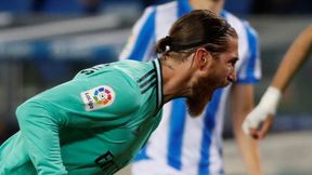 La Liga. Real Sociedad - Real Madryt. Sergio Ramos pobił rekord. Nieco później doznał urazu i opuścił boisko