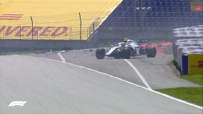 F1. GP Austrii. Nicholas Latifi rozbił Williamsa. Spory błąd Kanadyjczyka [WIDEO]