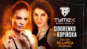 Boks. Tymex Boxing Night 12. Aleksandra Sidorenko wypunktowała Karinę Kopińską