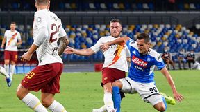 Serie A: SSC Napoli lepsze od AS Romy w derbach słońca. Arkadiusz Milik i Piotr Zieliński nie wykorzystali swoich okazji