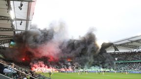 PKO Ekstraklasa. Legia Warszawa - Cracovia. Mecz przerwany przez kibiców