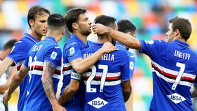 Serie A: Sampdoria wygrała z Udinese Calcio. Bartosz Bereszyński i Karol Linetty w zwycięskiej jedenastce