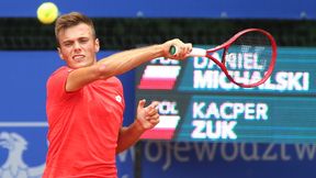 Tenis. Kacper Żuk powalczy o finał Talex Open. Polski mecz o tytuł w deblu