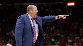 NBA. Tom Thibodeau wraca na ławkę trenerską. Obejmie New York Knicks