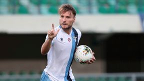 Serie A: Lazio zwyciężyło w stylu sprzed restartu. Ciro Immobile strzelił hat-tricka i dogonił Roberta Lewandowskiego