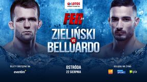 MMA. FEN 29. Znany z UFC Danilo Belluardo rywalem Adriana Zielińskiego