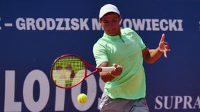 Tenis. Challenger Hamburg: pewny początek Kamila Majchrzaka. Polak awansował do II rundy