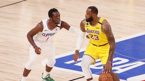 Liga NBA wróciła w wielkim stylu! Zacięty mecz Lakers z Clippers, LeBron trafił na wygraną