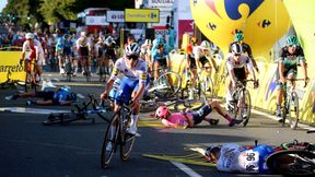 Kolarstwo. Tour de Pologne. Straszny wypadek na mecie. Czesław Lang: Jakobsen stracił przytomność, uderzył głową