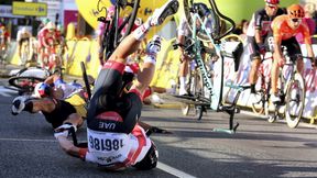 Kolarstwo. Tour de Pologne. Edu Prades poszkodowany w kraksie. "Bardzo się bałem"