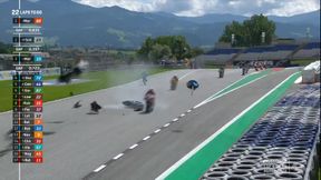 MotoGP. GP Austrii. Fatalny wypadek w Moto2. Motocykl rozpadł się na kawałki