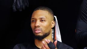 NBA. Damian Lillard miał podejrzenie złamania palca. Uraz nie jest jednak poważny