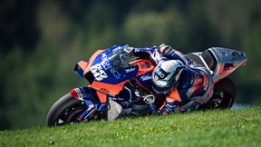 MotoGP. GP Styrii. Miguel Oliveira z pierwszym zwycięstwem w karierze. Płonący motocykl Mavericka Vinalesa