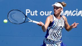 Tenis. WTA Rzym: Elise Mertens kolejną rywalką Magdy Linette. Amanda Anisimova wygrała bitwę z Donną Vekić