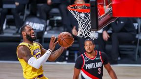 Wróciła NBA. LeBron James i Anthony Davis dali show, Lakers wyeliminowali Blazers