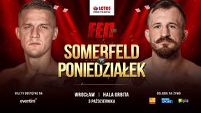 MMA. FEN 30. Oskar Somerfeld zmierzy się z Piotrem Poniedziałkiem