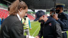 "Bezpieczna droga do szkoły". Adam Małysz promował w Tychach akcję policji