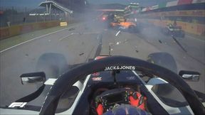 F1. GP Toskanii. Fatalny karambol w wyścigu. "Czy on chce nas zabić?" [WIDEO]