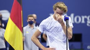 Tenis. US Open. Alexander Zverev rozpłakał się po finale. "Mam nadzieję, że mimo porażki moi rodzice są ze mnie dumni"