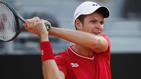 Tenis. ATP Rzym: Hubert Hurkacz wygrał pierwszy mecz na Foro Italico. Trzysetowa batalia z Danielem Evansem