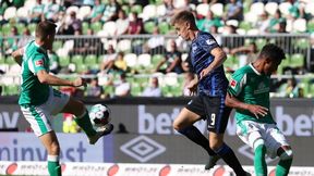 Bundesliga. Werder - Hertha. Szybkie dwa ciosy rozstrzygnęły mecz. Krzysztof Piątek trafił tylko w poprzeczkę