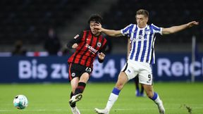 Bundesliga. Hertha - Eintracht. Słaby występ Krzysztofa Piątka. Dostał jedne z najniższych ocen