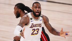 Finał NBA. Sfrustrowany LeBron James opuścił parkiet 10 sekund przed końcem meczu