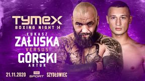 Boks. Tymex Boxing Night 14. Z walk na gołe pięści do ringu. Debiut Łukasza Załuski