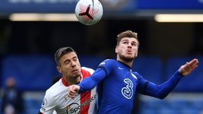 Premier League. Chelsea - Southampton: Timo Werner zabawił się z Janem Bednarkiem. "Stopy miał odlane w cemencie"